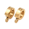 304 Stainless Steel Twister Clasps STAS-B095-04G-02-1