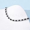 304 Stainless Steel with Cubic Zirconia Link Chain Bracelets for Women BJEW-G754-01A-P01-3