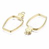 Rack Plating Alloy Bottle Open Back Bezel Pendants LS-PALLOY-S047-31E-FF-2