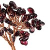 Natural Garnet Chips Tree Decorations DJEW-M012-02N-3