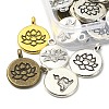 30Pcs 5 Styles Tibetan Style Alloy Pendants FIND-YW0003-34-2