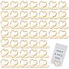 32Pcs Mini Iron Place Card Holders ODIS-SP0001-08G-1