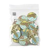 20Pcs 5 Styles Alloy Enamel Pendants ENAM-FS0004-06-8