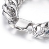 201 Stainless Steel Wheat Chain Bracelets BJEW-L665-05P-2