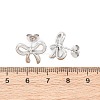 304 Stainless Steel Stud Earrings for Women LS-EJEW-K306-17P-5