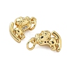 Brass Micro Pave Cubic Zirconia Pendants KK-P325-12G-2