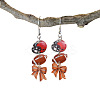 Acrylic Dangle Earrings FS-WG0D22D-03-2