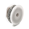 Tarnish Resistant 304 Stainless Steel Paperclip Chains STAS-F260-04P-1