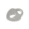 Non-Tarnish 201 Stainless Steel Charms STAS-C108-50P-2