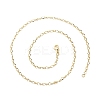 Brass Figaro Chains Necklace for Women LS-NJEW-P265-02A-G-3