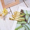 Iron Flat Alligator Hair Clip Findings IFIN-PH0023-65G-5