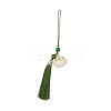 Resin Lotus Incense Balls Pendant Decorations HJEW-D300-01A-01PG-1