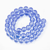Glass Beads Strands LS-GR8mm66Y-3