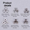 180Pcs 6 Styles 304 Stainless Steel Beads STAS-PH0018-23P-2