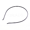 Hair Accessories Iron Hair Band Findings OHAR-WH0017-06C-1
