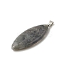 Natural Moss Agate Big Pendants G-F820-06E-2