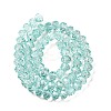 Transparent Baking Paint Glass Beads X1-DGLA-A034-T8mm-D01-2