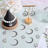 60Pcs 2 Style Tibetan Style Alloy Pendants TIBEP-SC0002-75-4