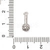 Brass Micro Pave Cubic Zirconia Pendatns KK-I380-04P-3