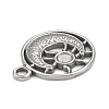 Tarnish Resistant 304 Stainless Steel Pendant Cabochon Settings STAS-F287-60P-3
