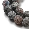 Natural Weathered Agate Beads Strands G-P538-A01-08-4