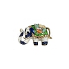 Alloy Enamel Brooches JEWB-H027-09KCG-1