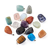 Natural & Synthetic Mixed Gemstone Pendants G-TA0001-11-2