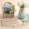 4.7~5Yards Cotton Shell Shaped Flower Lace Ribbon OCOR-GF0003-95B-4