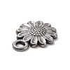 Non-Tarnish 304 Stainless Steel Pendants LS-STAS-E169-15P-3