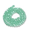 Electroplate Glass Beads Strands EGLA-A035-J6mm-A10-2