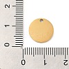Ion Plating(IP) 316L Surgical Stainless Steel Charms STAS-F302-01G-4