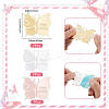 21Pcs 3 Colors Birthday Theme Mirror Effect Acrylic Birthday Cupcake Insert Card Decoration AJEW-SP0001-72B-2