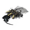 New Year's party Iron Hair Clip LS-OHAR-R102-01B-2