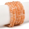 Natural Red Aventurine Beads Strands G-G345-C27-2x4mm-2