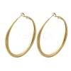 Brass Hoop Earrings for Women LS-EJEW-A121-18C-G-2