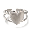 304 Stainless Steel Cuff Rings LS-RJEW-Z074-19P-2