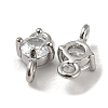 Brass Connector Charms KK-R152-19P-2