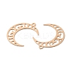 Rack Plating Brass Filigree Pendants KK-Q792-01LG-2