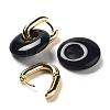 Rack Plating Brass Hoop Earrings EJEW-M248-01G-04-3