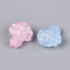 Luminous Frosted Transparent Acrylic Beads TACR-T029-22M-3