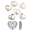 K9 Glass Rhinestone Cabochons RGLA-N002-15A-1