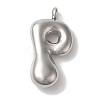 Non-Tarnish 304 Stainless Steel Pendants STAS-M017-08P-17-1