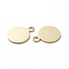 Brass Charms KK-L205-12G-A-2