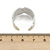 304 Stainless Steel Cuff Rings RJEW-H254-04GP-5
