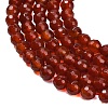 Natural Carnelian Beads Strands G-C280-B10-6mm-4