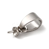 304 Stainless Steel Cup Pearl Peg Bails Pin Pendants STAS-D013-03A-P-2