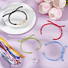 36Pcs 12 Colors Nylon Cord Bracelets Making AJEW-UN00028-2