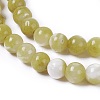 Natural Persian Jade Beads Strands G-E531-C-19-3