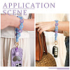 Cotton Braided Flower Pendant Decorations AJEW-TAC0030-032G-11-6