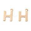 201 Stainless Steel Charms LS-STAS-C021-06G-H-1